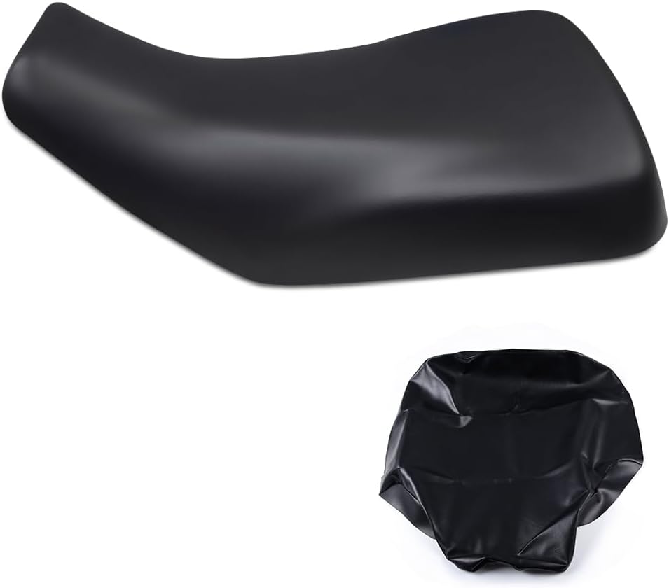 ALLGOOD Seat Cover Compatible with Honda Rancher 350 2000 2001 2002 2003 2004 2005 2006, Standard Waterproof PVC Leather Seat Cover Replacement, Black