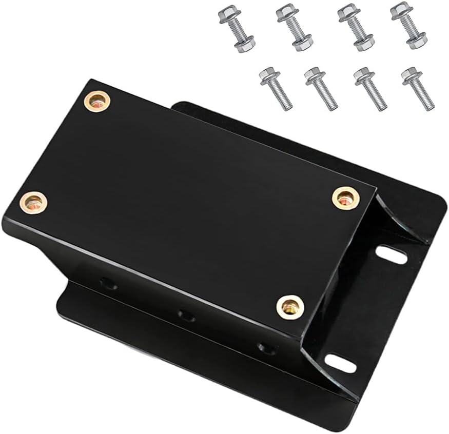 51T7N8ijfFL._AC_SL1000_.jpg Torque Converter Motor Engine Riser Plate for Predator 196cc / 212cc on Coleman Mini Bike Go Kart Parts 1 3/4 Inch Lift Improved Power Transmission High Temperature Resistant Coating - Image 1