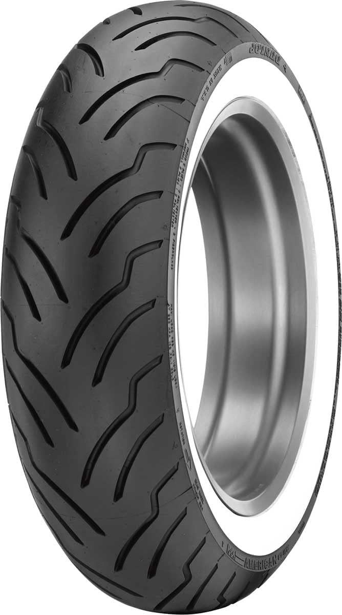 51ixDUcDXfL._AC_SL1200_.jpg Dunlop Tires American Elite WWW Rear Tire - 180/65B-16/Wide Whitewall - Image 1