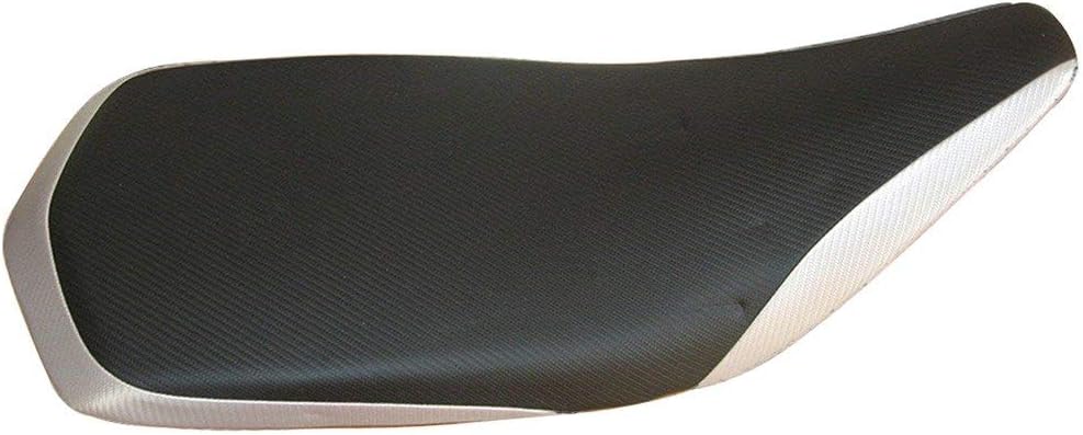 VPS Seat Cover Compatible with Yamaha Raptor 50 80 90 Black White Seat Cover