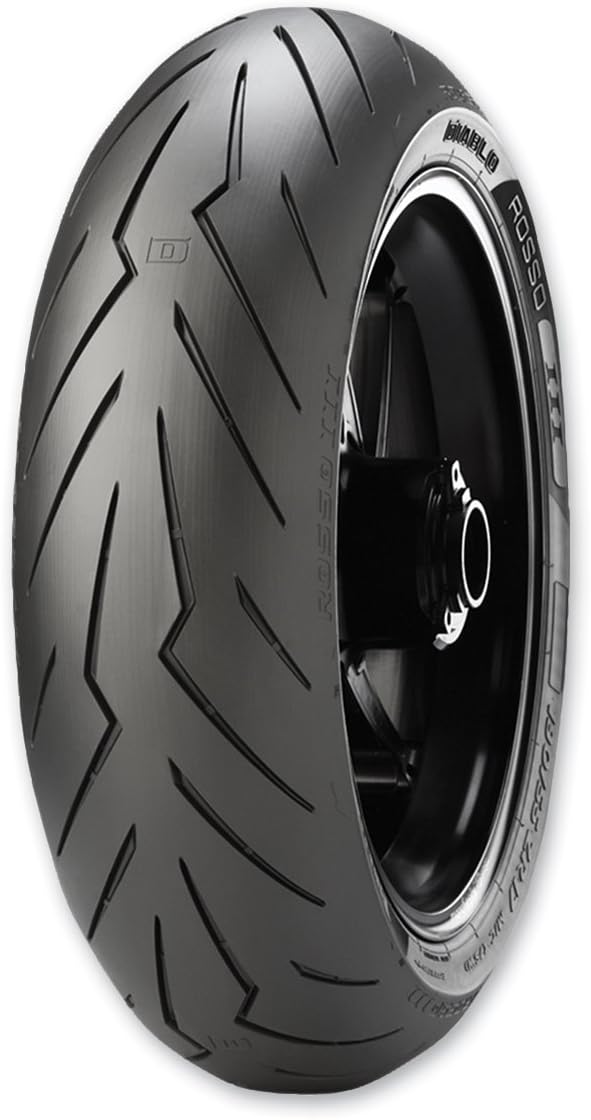 61PnonolYJL._AC_SL1200_.jpg Pirelli Diablo Rosso III 190/55ZR17 Rear Tire 2635800 - Image 1