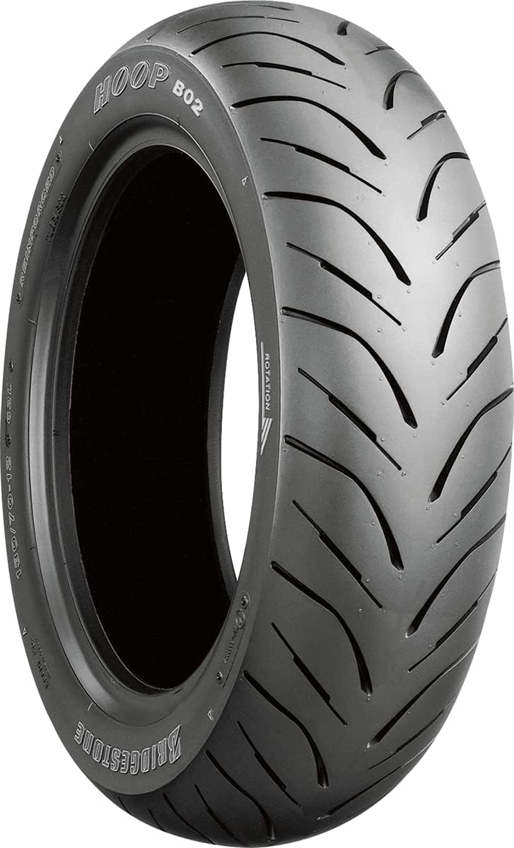 61QfB1gHZuL._AC_SL1200_.jpg Bridgestone HOOP B02 Scooter Rear Motorcycle Tire 150/70-13 - Image 1