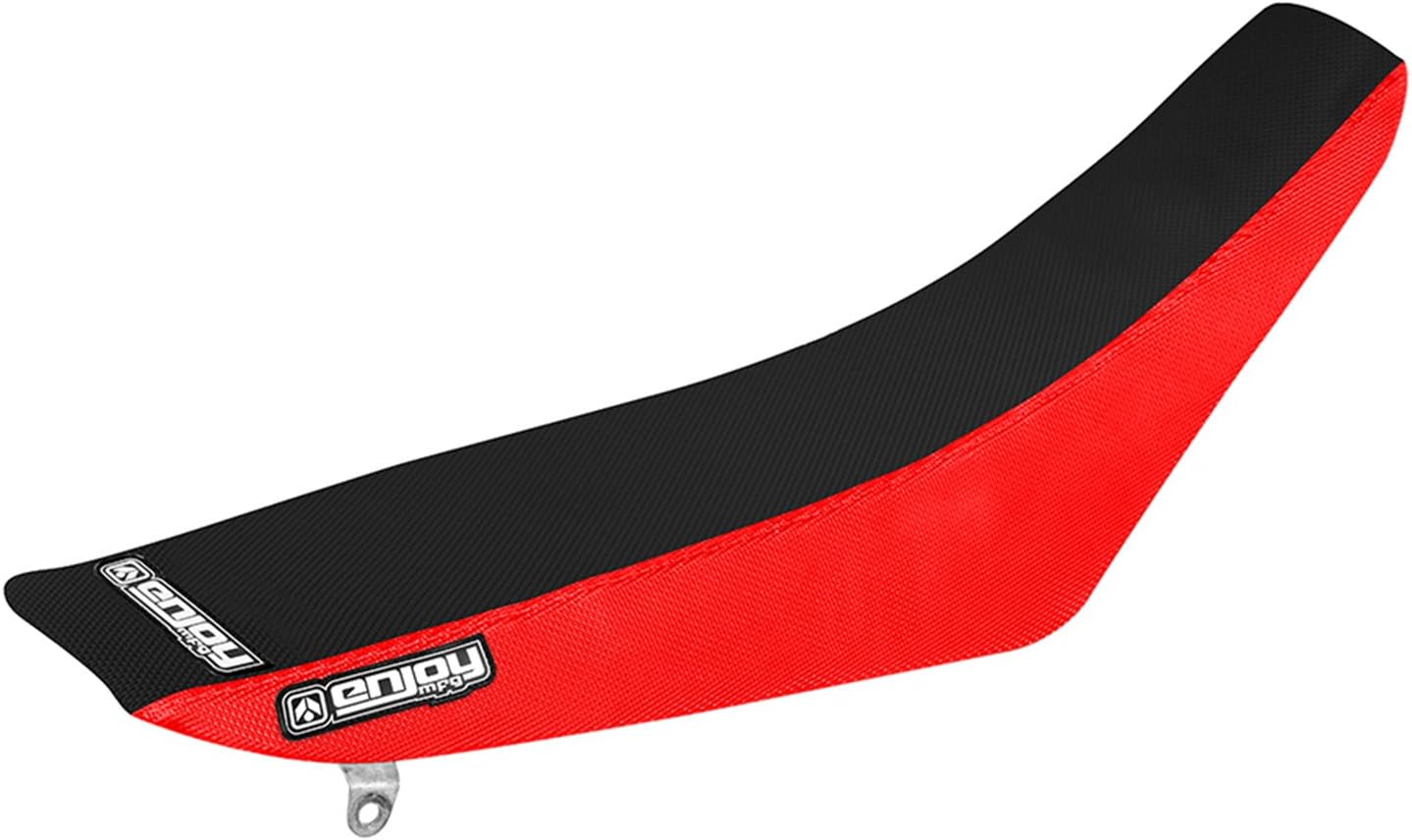 716sVkWUu7L._AC_SL1500_.jpg Enjoy Mfg Seat Cover - Compatible Fit for 2004-2012 Honda CRF100 CRF80 CRF 80 CRF 100 - Red Sides/Black Top #138 - Image 1