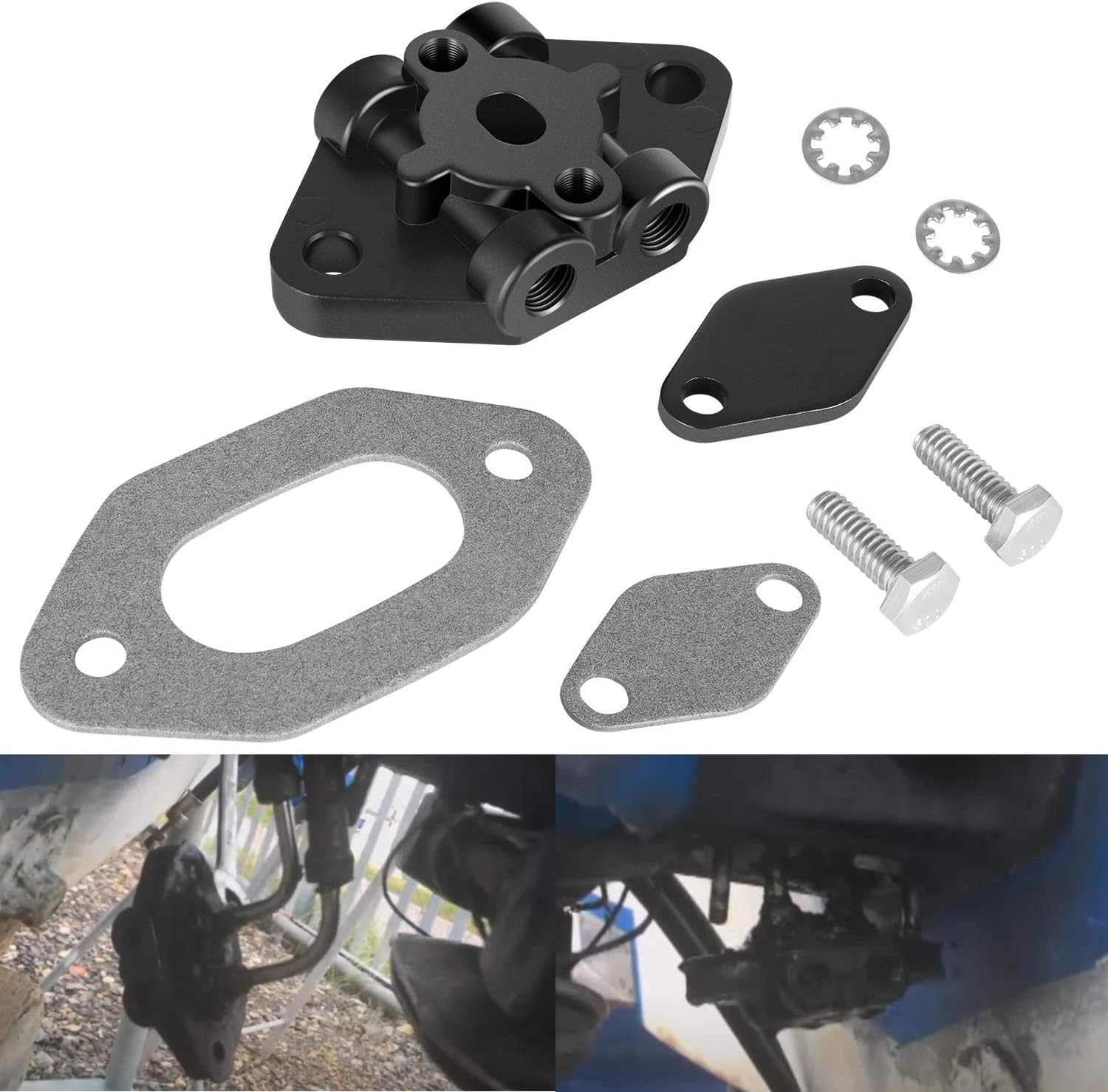 Yoursme 21970 Trim Line Cylinder/Manifold Connector Kit for Mercruiser Alpha Bravo Drives Replace for 98825A4 8M0080805 8M0137703