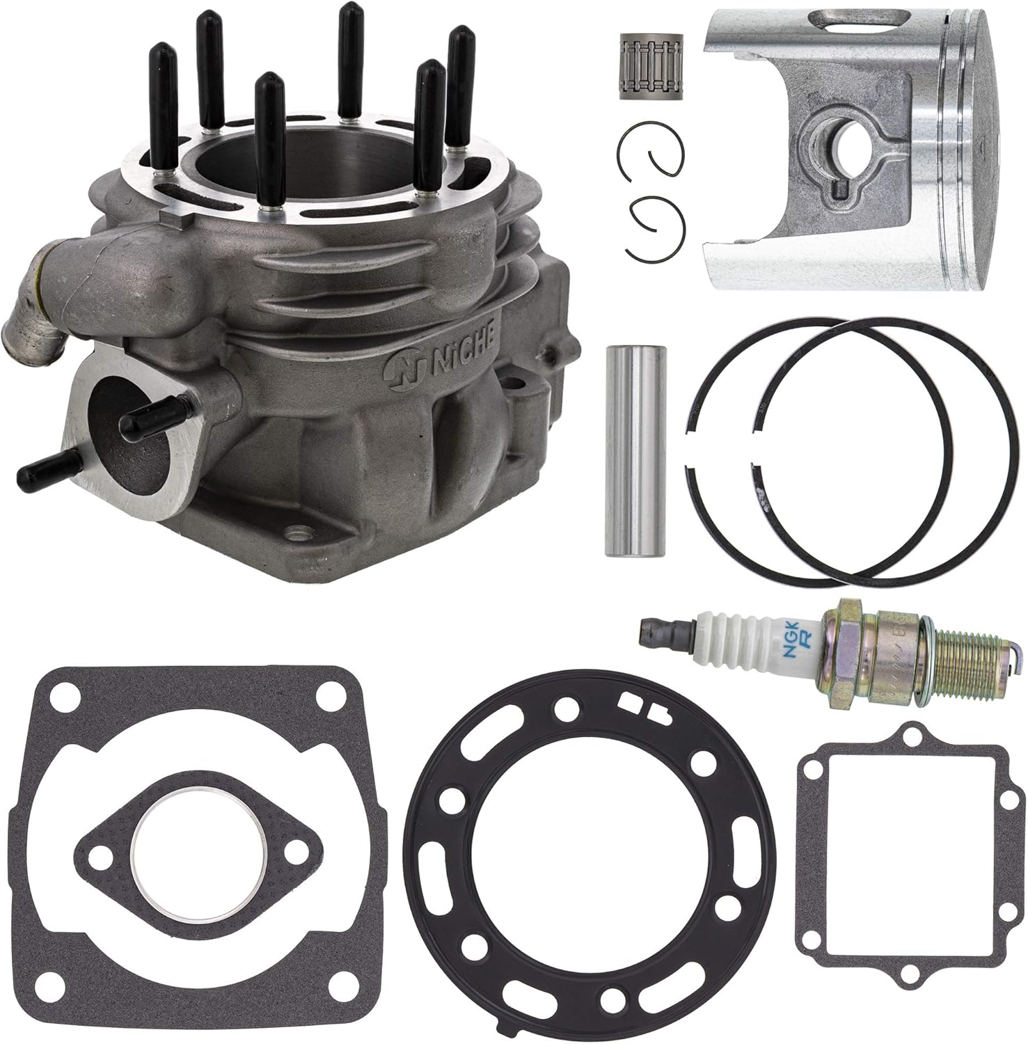 NICHE Cylinder Piston Gasket Kit for Big Boss Scrambler Sport Xplorer Trail Blazer 400