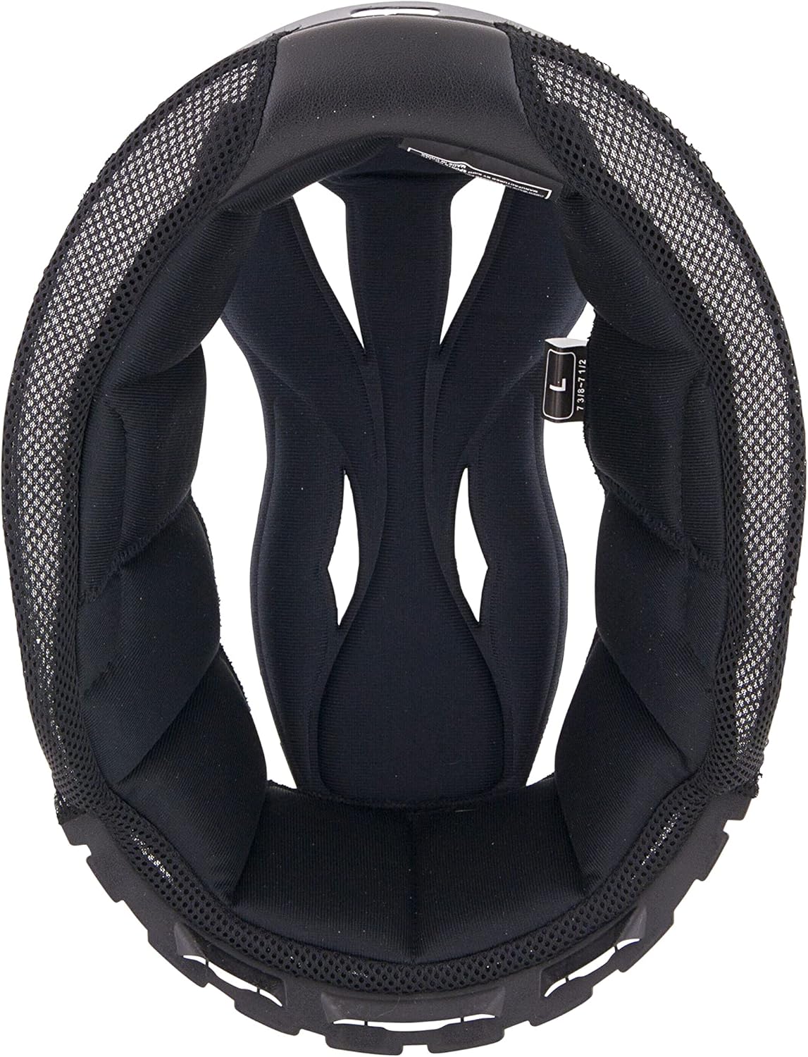81OgdizCDNL._AC_SL1500_.jpg Scorpion Kwikwick EXO-C110 Liner Street Motorcycle Helmet Accessories - Black/Large - Image 1